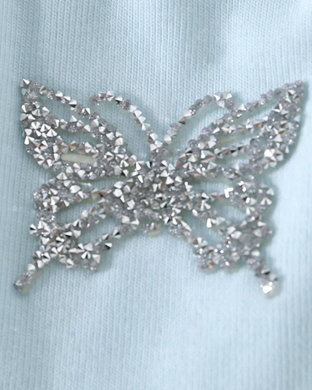 Butterfly Sleeve Pet Princess Dress Couture