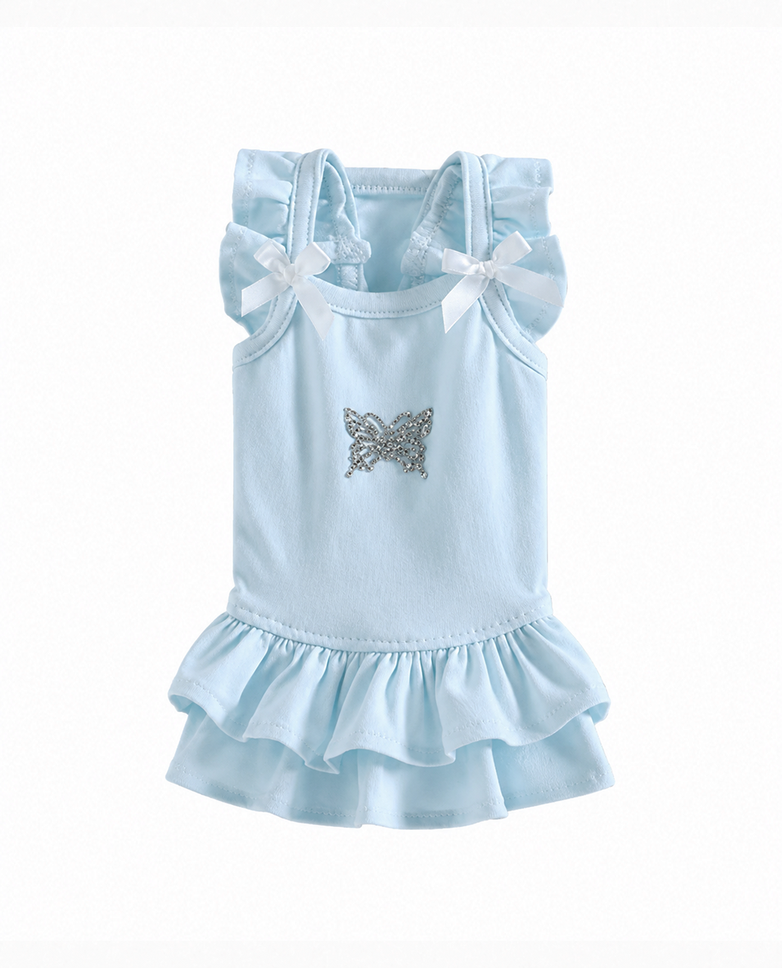 Butterfly Sleeve Pet Princess Dress Couture