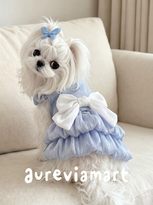 Maltese Summer Breeze Princess Dress Leash Edition
