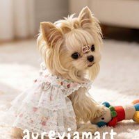 Floral Garden Walk Harness Puppy Dress