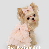 Classic Lace Princess Dress for Small Breeds