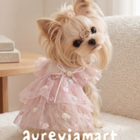 Yorkshire Terrier Airy Mesh Sun-Proof Fairy Dress