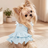 Butterfly Sleeve Pet Princess Dress Couture