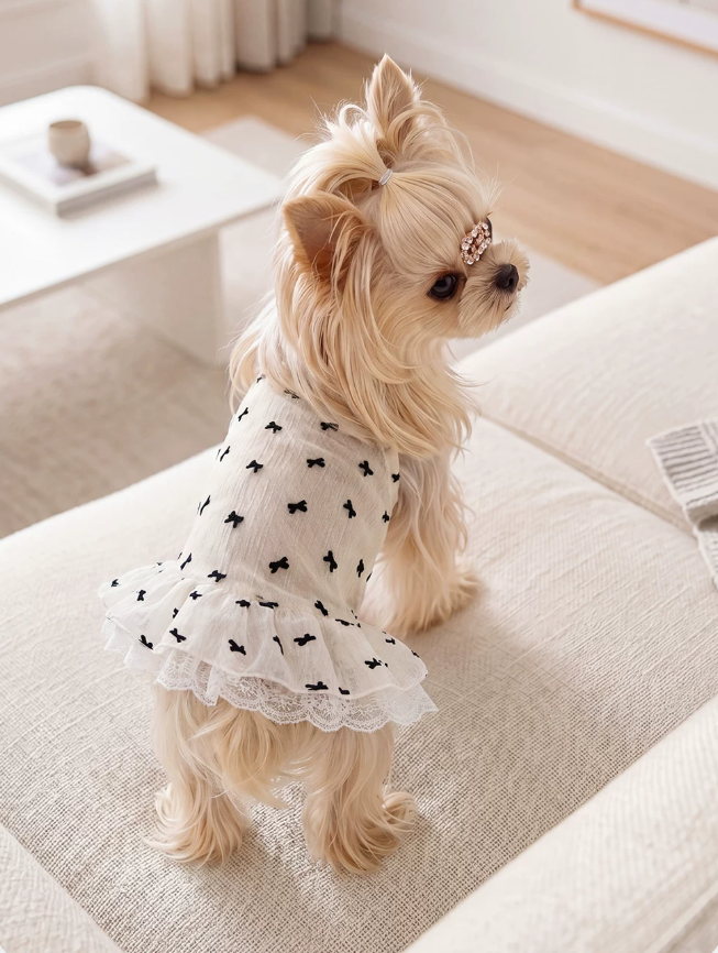 Coco Chic Small Dog Vest Dress Summer Edition