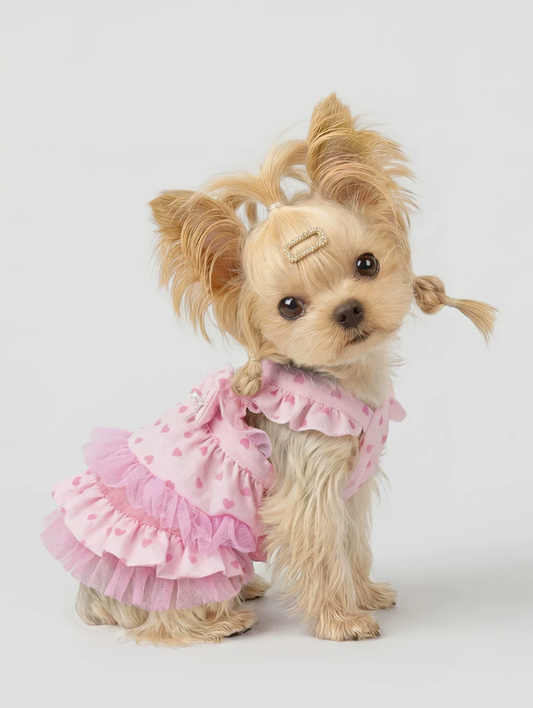 Bichon Frise Walkable Princess Leash Dress