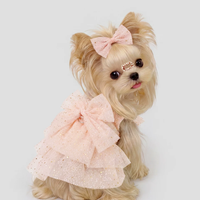 Classic Lace Princess Dress for Small Breeds