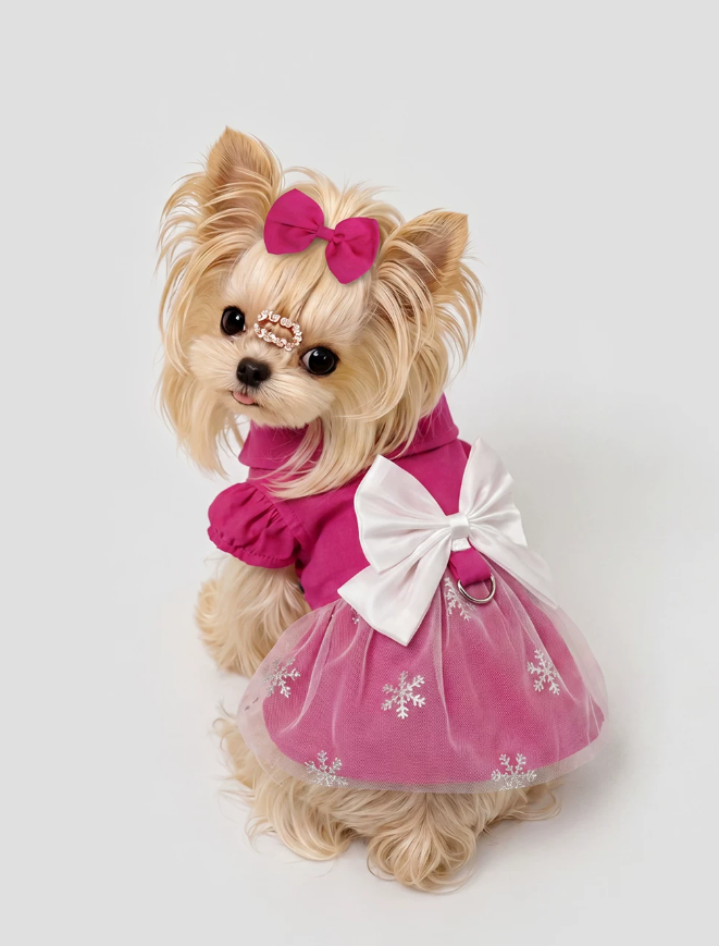 Convertible Leash-Friendly Princess Dog Dress