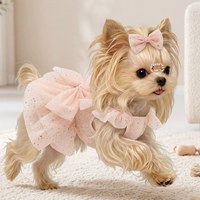 Classic Lace Princess Dress for Small Breeds
