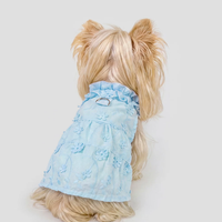 2026 Pet Couture Ruffle Hem Princess Dress
