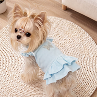 Butterfly Sleeve Pet Princess Dress Couture