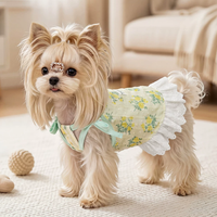 Ditsy Floral Summer Suspender Puppy Dress