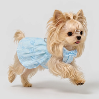 2026 Pet Couture Ruffle Hem Princess Dress
