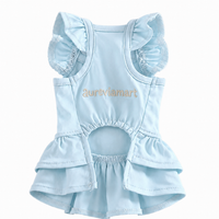 Butterfly Sleeve Pet Princess Dress Couture