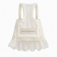 Elegant Lace Suspender Ceremony Pet Dress