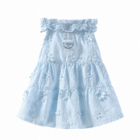 2026 Pet Couture Ruffle Hem Princess Dress