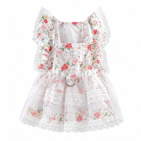 Floral Garden Walk Harness Puppy Dress