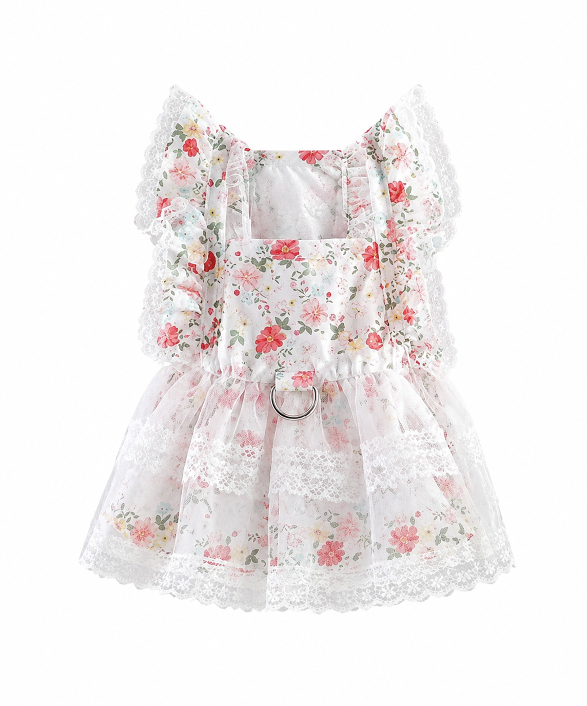 Floral Garden Walk Harness Puppy Dress