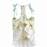 Ditsy Floral Summer Suspender Puppy Dress